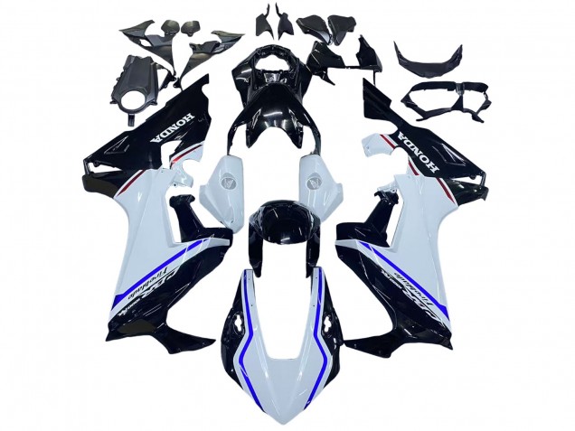 2017-2023 Honda CBR1000RR Motorcycle Fairing Kits - White Blue Glossy Black UK Manufacturers