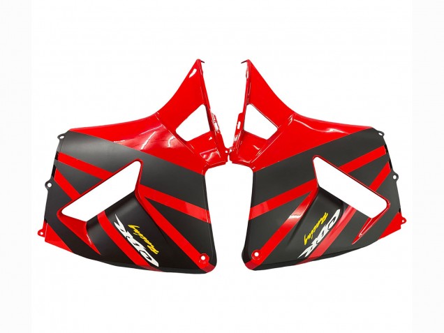 2003-2004 Honda CBR600RR Motorcycle Fairings - Red Matte Black Racing UK Manufacturers
