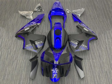 2003-2004 Honda CBR600RR Motorcycle Fairings - Blue Matte Black UK Manufacturers