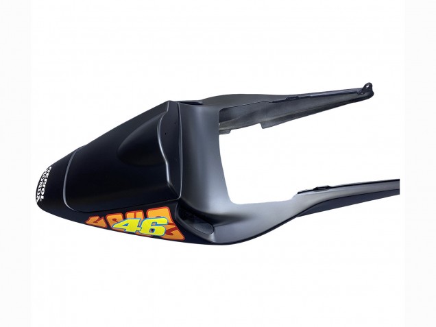 2003-2004 Honda CBR600RR Motorcycle Fairings - Matte Black Orange Repsol Rossi 46 UK Manufacturers