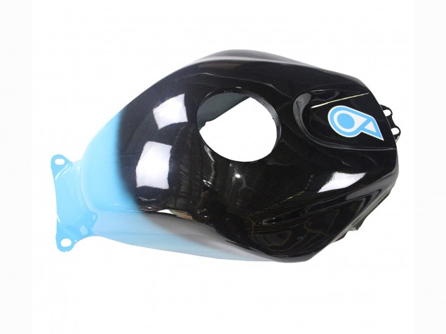 2003-2004 Honda CBR600RR Motorcycle Fairings - Light Blue Red Glossy Black Dunlop UK Manufacturers