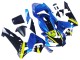 2003-2004 Honda CBR600RR Motorcycle Fairings - Blue Neon Yellow Glossy Black Shark UK Manufacturers