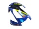 2003-2004 Honda CBR600RR Motorcycle Fairings - Blue Neon Yellow Glossy Black Shark UK Manufacturers