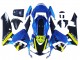 2003-2004 Honda CBR600RR Motorcycle Fairings - Blue Neon Yellow Glossy Black Shark UK Manufacturers