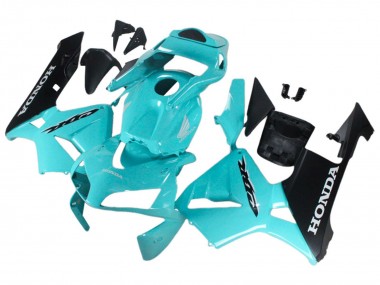 2003-2004 Honda CBR600RR Motorcycle Fairings - Light Blue Black UK Manufacturers
