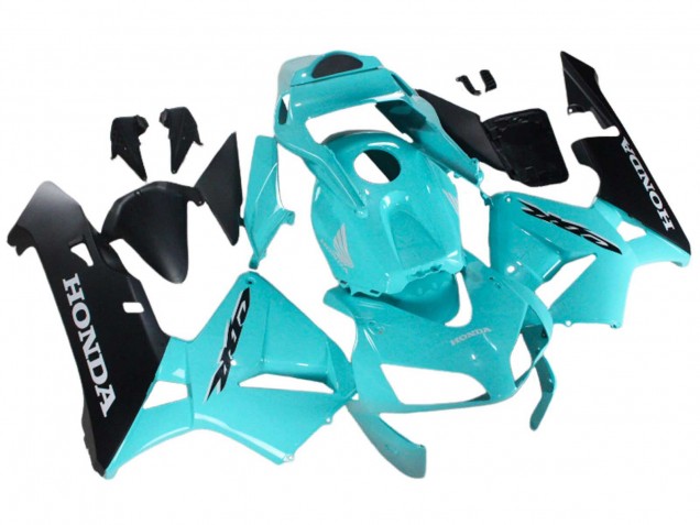 2003-2004 Honda CBR600RR Motorcycle Fairings - Light Blue Black UK Manufacturers