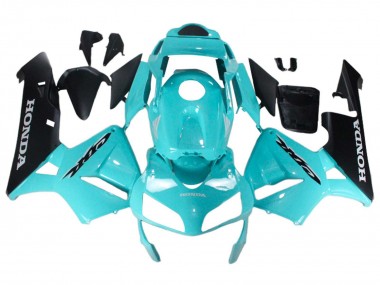 2003-2004 Honda CBR600RR Motorcycle Fairings - Light Blue Black UK Manufacturers