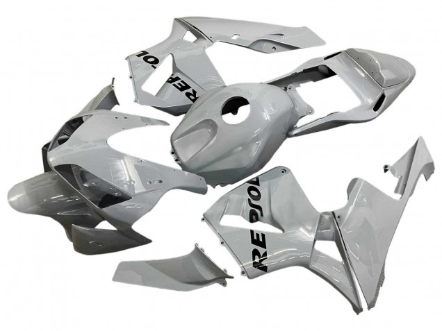 2003-2004 Honda CBR600RR Motorcycle Fairings - Silver Black Repsol UK Manufacturers