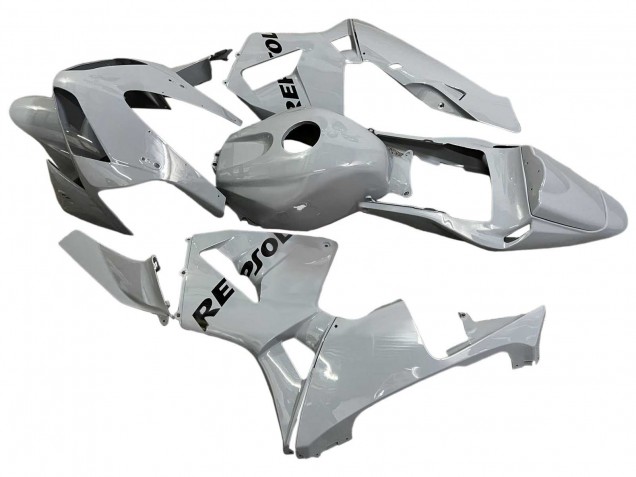 2003-2004 Honda CBR600RR Motorcycle Fairings - Silver Black Repsol UK Manufacturers