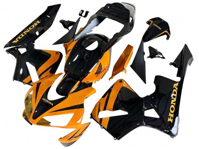 2003-2004 Honda CBR600RR Motorcycle Fairings Kits - Orange White Red Glossy Black Repsol UK Manufacturers