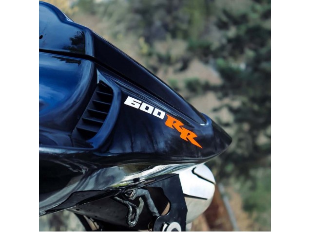 2003-2004 Honda CBR600RR Motorcycle Fairings - Dark Blue Glossy Black UK Manufacturers