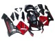 2003-2004 Honda CBR600RR Motorcycle Fairings - Red Glossy Black Matte Black UK Manufacturers