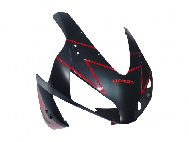 2003-2004 Honda CBR600RR Motorcycle Fairings - Red Glossy Black Matte Black UK Manufacturers