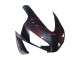 2003-2004 Honda CBR600RR Motorcycle Fairings - Red Glossy Black Matte Black UK Manufacturers