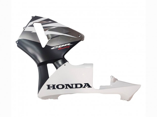 2003-2004 Honda CBR600RR Motorcycle Fairings - White Matte Black Racing UK Manufacturers