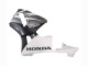 2003-2004 Honda CBR600RR Motorcycle Fairings - White Matte Black Racing UK Manufacturers