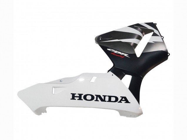 2003-2004 Honda CBR600RR Motorcycle Fairings - White Matte Black Racing UK Manufacturers