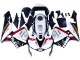 2003-2004 Honda CBR600RR Motorcycle Fairings - White Red Glossy Black DENSO Rimont UK Manufacturers