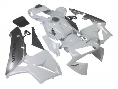 2003-2004 Honda CBR600RR Motorcycle Fairing - Silver White UK Manufacturers