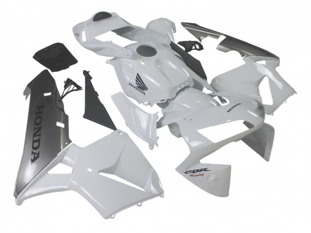 2003-2004 Honda CBR600RR Motorcycle Fairing - Silver White UK Manufacturers