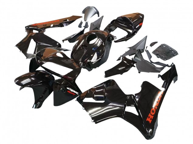 2005-2006 Honda CBR600RR Motorcycle Fairings - Glossy Black UK Manufacturers