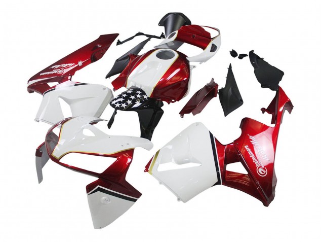 2005-2006 Honda CBR600RR Motorcycle Fairing Kits - Red White Black UK Manufacturers