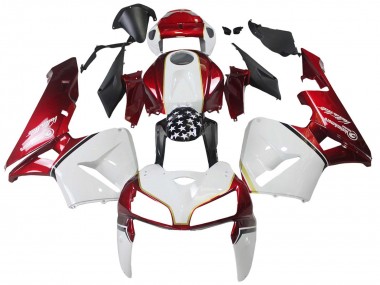 2005-2006 Honda CBR600RR Motorcycle Fairing Kits - Red White Black UK Manufacturers