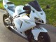 2005-2006 Honda CBR600RR Motorcycle Fairings - White Gold UK Manufacturers