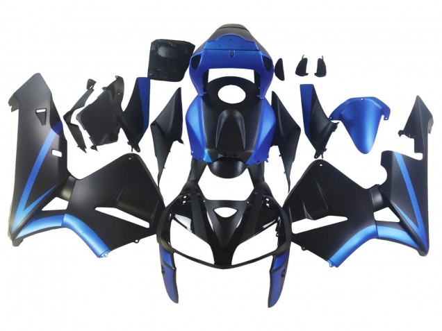 2005-2006 Honda CBR600RR Motorcycle Fairings - Black Blue UK Manufacturers