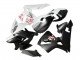 2005-2006 Honda CBR600RR Motorcycle Fairings - Black White with Cherry Blossom UK Manufacturers