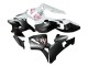 2005-2006 Honda CBR600RR Motorcycle Fairings - Black White with Cherry Blossom UK Manufacturers