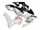 2005-2006 Honda CBR600RR Motorcycle Fairings - Black White with Cherry Blossom UK Manufacturers