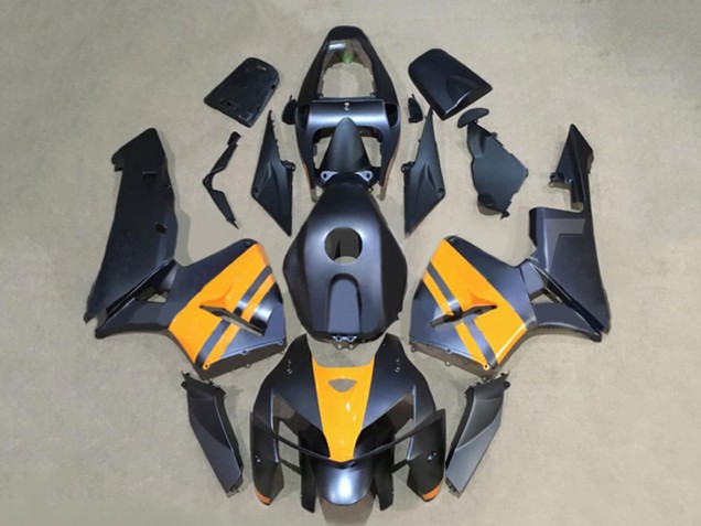2005-2006 Honda CBR600RR Motorcycle Fairings - Black Yellow UK Manufacturers