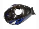 2005-2006 Honda CBR600RR Motorcycle Fairing - Glossy Black Blue Flame UK Manufacturers