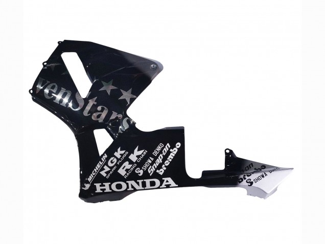 2005-2006 Honda CBR600RR Motorcycle Fairings - Black Silver SevenStars UK Manufacturers