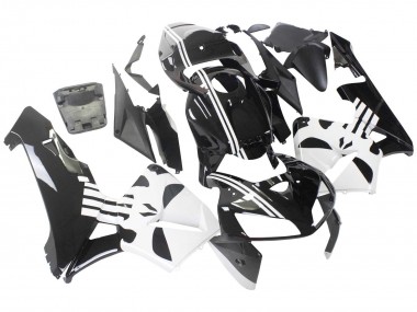 2005-2006 Honda CBR600RR Motorcycle Fairing - Black White UK Manufacturers