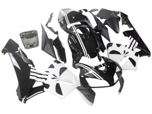 2005-2006 Honda CBR600RR Motorcycle Fairing - Black White UK Manufacturers