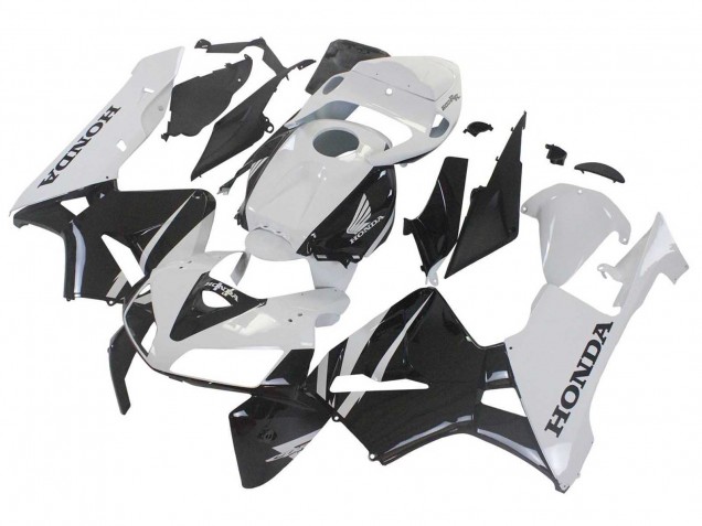 2005-2006 Honda CBR600RR Motorcycle Fairings - Black White UK Manufacturers