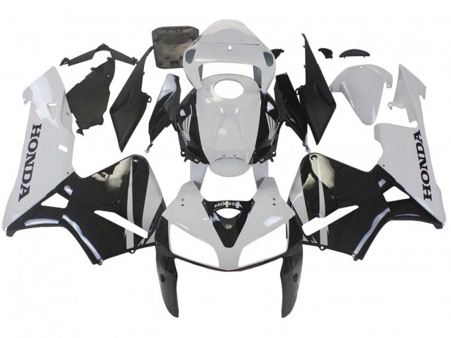 2005-2006 Honda CBR600RR Motorcycle Fairings - Black White UK Manufacturers