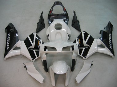 2005-2006 Honda CBR600RR Motorcycle Fairings - Black White Racing UK Manufacturers