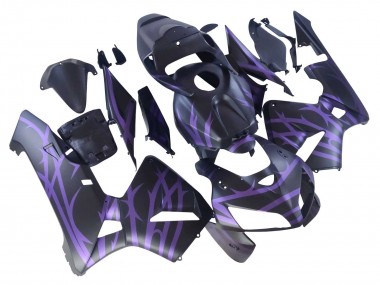 2005-2006 Honda CBR600RR Motorcycle Fairings - Matte Black Purple UK Manufacturers