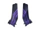 2005-2006 Honda CBR600RR Motorcycle Fairings - Matte Black Purple UK Manufacturers