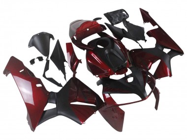 2005-2006 Honda CBR600RR Motorcycle Fairings - Red Black UK Manufacturers