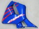 2005-2006 Honda CBR600RR Motorcycle Fairings - Red Blue Silver UK Manufacturers
