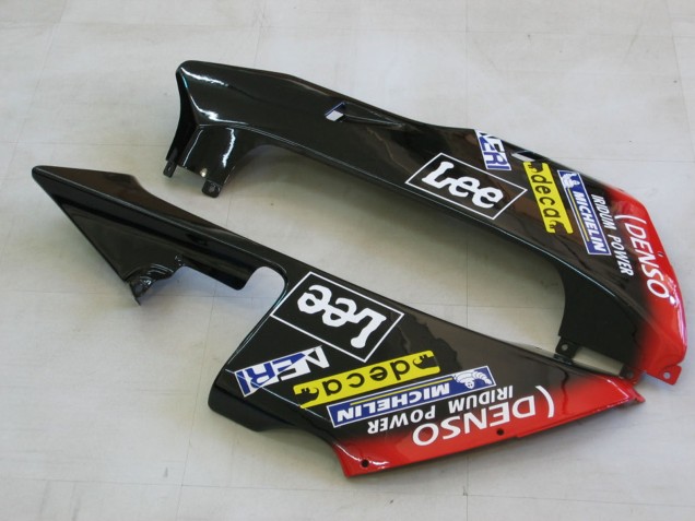 2005-2006 Honda CBR600RR Motorcycle Fairings - Red White Blue DENSO UK Manufacturers