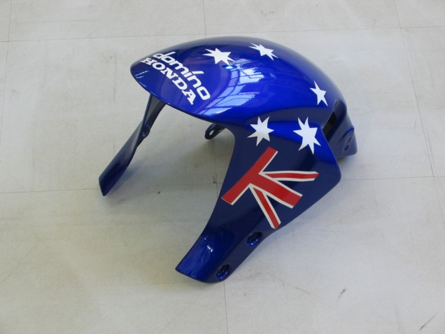 2005-2006 Honda CBR600RR Motorcycle Fairings - Red White Blue DENSO UK Manufacturers