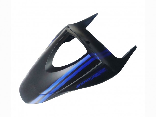 2007-2008 Honda CBR600RR Motorcycle Fairings - Matte Black Blue Repsol UK Manufacturers