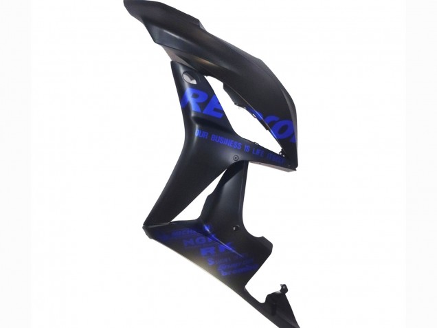 2007-2008 Honda CBR600RR Motorcycle Fairings - Matte Black Blue Repsol UK Manufacturers