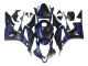 2007-2008 Honda CBR600RR Motorcycle Fairings - Matte Black Blue Repsol UK Manufacturers