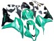 2007-2008 Honda CBR600RR Bike Fairings - Green Glossy Black UK Manufacturers